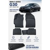 Solveks Bmw 5 Serisi G30 2019 Model Uyumlu 5d Araca Özel Oto Paspas Premium Serisi - Siyah