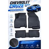 Solveks Chevrolet Cruze 2008-2016 Oto Paspas 5d Derin Havuzlu Araca Tam Uyumlu Premium Seri - Siyah