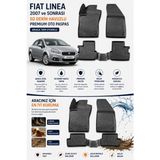 Solveks Fiat Linea 2007- Oto Paspas 5d Derin Havuzlu Araca Tam Uyumlu Premium Seri - Siyah