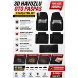 Solveks Hyundai Getz Hatchback 2005 Uyumlu 3D Havuzlu Krom Renk Paspas Seti-Kokusuz - TPE