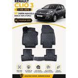 Solveks Renault Clio 3 2012 Model Uyumlu 5d Araca Özel Oto Paspas Premium Serisi - Siyah