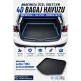 SOLVEKS VOLKSWAGEN JETTA 2011+ MODEL UYUMLU ARACA ÖZEL KESİM 4D BAGAJ HAVUZU TAM KORUMA