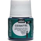 Solvent Bazlı Seramik Boya 45ML Şişe - 26 Emerald