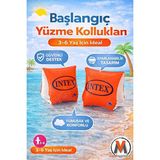 Solvéra Çocuklar Için Yüzme Kolluğu ile Güvenli Öğrenme Süreci Plaj Oyuncakları - Siyah - 3 - 6 Yaş