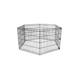 Solvéra Küçük Boy Pet Güvenlik Çiti, 60X39CM, Pratik ve Güvenli Kullanım Kedi ve Köpek Yatağı - Seçenek 1 - Siyah