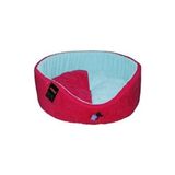 Solvéra Lüx Mavi Kedi ve Köpek Yatakları - 50X50X17 cm Konfor Kedi ve Köpek Yatağı - Seçenek 1 - Siyah