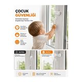 Solvéra Pimapen ve Kapı Emniyet Kilidi, Çocuk Güvenliğinizi Sağlar Koruyucu ve Kilit
