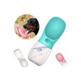 Solvéra Taşınabilir Su Matarası ile Köpek ve Kedi Içme Kabı Kedi ve Köpek Yatağı - Seçenek 1 - Siyah