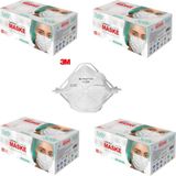 Soly Care 3 Katlı Telli Beyaz Meltblown Maske 200 Adet (4 Kutu) + 3m 9152 Ffp2 Maske 1 Adet