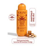 SOLZAO Peeling etkili Besleyici Vitaminli Brezilya Cevizi Yağlı Nemlendirici Duş Bakım Jeli Sugar Head , 400 ML