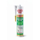 Soma Fix SE280 Genel Amaçlı Silikon 280ml - Şeffaf Silikon - Mutfak, Banyo ve Genel Sızdırmazlık İçin Yüksek Yapışma Performanslı Universal Mastik