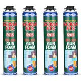 Somafix 4 Adet 750 ml - 940 gr Mantolama Poliüretan Köpük Tam Gramajlı Az Şişen Yapıştırma Izolasyon Pu Köpük