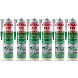 Somafix 6 Adet Somafix Beyaz Express Stropiyer Kartonpiyer Panel Duvar Montaj Yapıştırıcısı - 6 lı Set