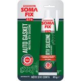 Somafix 85 ml Tüp Nötr Antrasit Gri Tüp Rtv Silikon Sıvı Conta 350 ºc