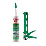Somafix Beyaz Express Montaj Kartonpiyer Yapıştırıcısı ve Silikon Tabancası Seti