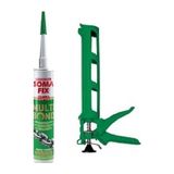 Somafix Beyaz Multibond - High Tack Hibrid Sıvı Çivi Korniş Seramik Extra Kuvvetli Yapıştırıcısı ve Silikon Tabancası Seti