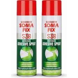 Somafix Hızlı Yapıştırıcı Sprey S38 2 Adet Çok Amaçlı Tekstil Sünger Yapıştırıcı