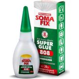 SOMAFIX Japon Yapıştırıcı Super Glue 808 20 gr Çok Amaçlı Hızlı ve Güçlü Yapıştırıcı