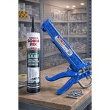 Somafıx S422 Siyah Poliüretan Mastik+Bay-Tec Silikon Tabancası Seti