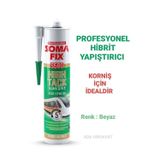 Somafix S580 Hıght Tack Profosyonel Hibrit Yapıştırıcı Beyaz - Süper Güçlü Yapıştırıcı