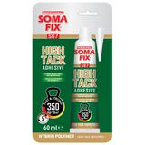 Somafix S67 High Tack Yapıştırıcı Beyaz 60Ml - Korniş Yapıştırıcı 10 Adet **
