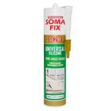 Somafıx SE281 Universal Silicone – Beyaz | Amaçlı Silikon Mastik | Su Geçirmez, Esnek, Hızlı Kuruyan – Banyo, Mutfak, Kapı, Pencere, Seramik ve Pvc Için