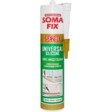 Somafıx SE281 Universal Silicone – Beyaz / Genel Amaçlı Silikon Mastik / Su Geçirmez, Esnek, H� - Çok Renkli