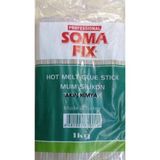Somafix1 Kg 7.4X300 Mm Ince Somafix Mum Silikon Cubuk Sicak Seffaf