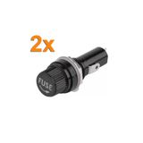 SomayStore Tekne Cam Sigorta Yuvası Küçük Boy Fuse 5x20 2 Adet