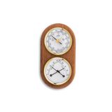 SomayStore TFA Tekne Hava İstasyonu Yekpare Meşe, Barometre-Higrometre-ermometreli 92 x 38 x 170 mm