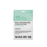 Some By Mi Real AHA-BHA-PHA Calming Care Mask – Sakinleştirici & Eksfoliye Edici Yüz Maskesi (1 adet)