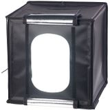 Somikon Mobil fotoğraf stüdyosu: Profesyonel stüdyo ışık çadırı, 4 COB LED, 40 Watt, 2.400 lümen, 40 x 40 cm (fotoğraf ışık çadırı, ışık küpü, video ışığı)