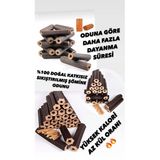 Şömine Odunu -30 Kg - Çıra Hediyeli - Hırdavat - Uzun Süreli Yanma 1.kalite Şömine Odunu