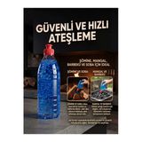 Şömine Ve Mangal Jel Tutuşturucu | Dumansız Güvenli Ateş Yakıcı Jel | Soba, Barbekü Ve Kamp İçin 350 Ml