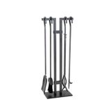 SOMINECO Lüx Ithal Siyah Şömine-soba Maşa Takımı Aksesuar Seti -sgss-018