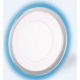 Somled - 20W 6500K 1700LM Sıva Altı Camlı LED Panel (Yuvarlak) - Beyaz Işık + Kademeli Mavi Işık