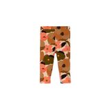 Somon Kız Çocuk Retro Flowers Desen Kapri 5 Yaş