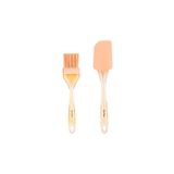 SOMON RENKLİ SİLİKON SPATULA VE FIRÇA SETİ