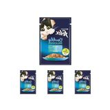 Somon & Sardalya Lezzetinde Kedi Yaş Mama 85 Gr 4'Lü Paket