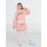 Somon Yumoş Prenses Hoodie Elbise - 6 Yaş