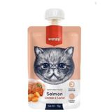 Somonlu Tavuklu ve Havuçlu Ezme Kedi Ödül Maması 90gr