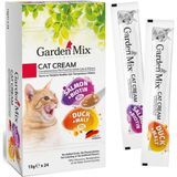 Somonlu ve Ördekli Krema Kedi Ödül Maması 15GR (24'lü) - 3 Paket