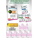 Son 3 Yıl Tyt Tıpkı Basım Fasikül Fasikül Çıkmış Sorular Video Çözümlü + Optik ve Sınav Kalem Seti