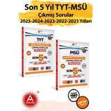 Son 5 Yıl Tyt ve Msü Sınavları Ösym Çıkmış Sorular Tıpkı Basım 2026 Model
