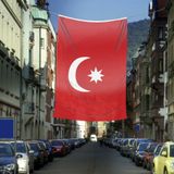 Son Imparatorluk Osmanlı Devleti Bayrağı - 17 Eski Türk Devletleri Bayrağı - 4x6mt Bayrak