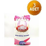 Son Osmanlı Toz Şeker 5 kg 3 Adet Beyaz Kristal Şeker Geleneksel Üretim - 15 kg