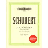 Sonatines(3) Op.137 - Viola ve Piyano - Kitap + CD