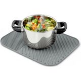Sonavm Silikon Bulaşık Kurutma Matı Tepsisi Mutfak Altlığı ( 34,5x26,5 Cm )