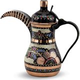 Sonay Bakırcılık 1,2 Mm Kalın Royal Bakır Mırra Cezve 900 Ml