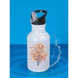 Sonbahar Baskılı Matara Suluk 600 ml - Kız Çocuk Suluk, Kız Sulukları